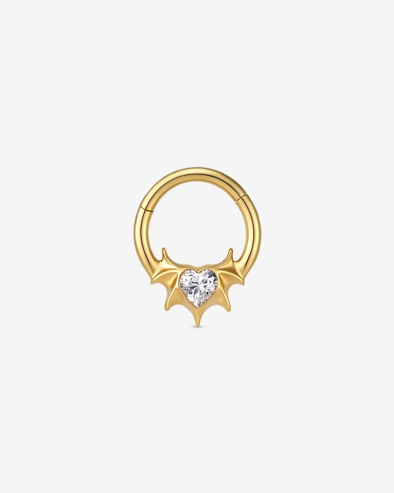 Darkling Heart Clicker Ring