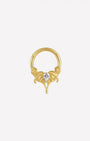 Lunessa Mothwing Teardrop Clicker Ring