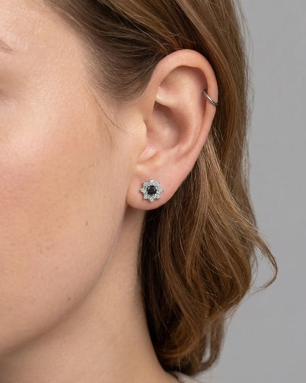 Radiant Sunburst Flatback Stud