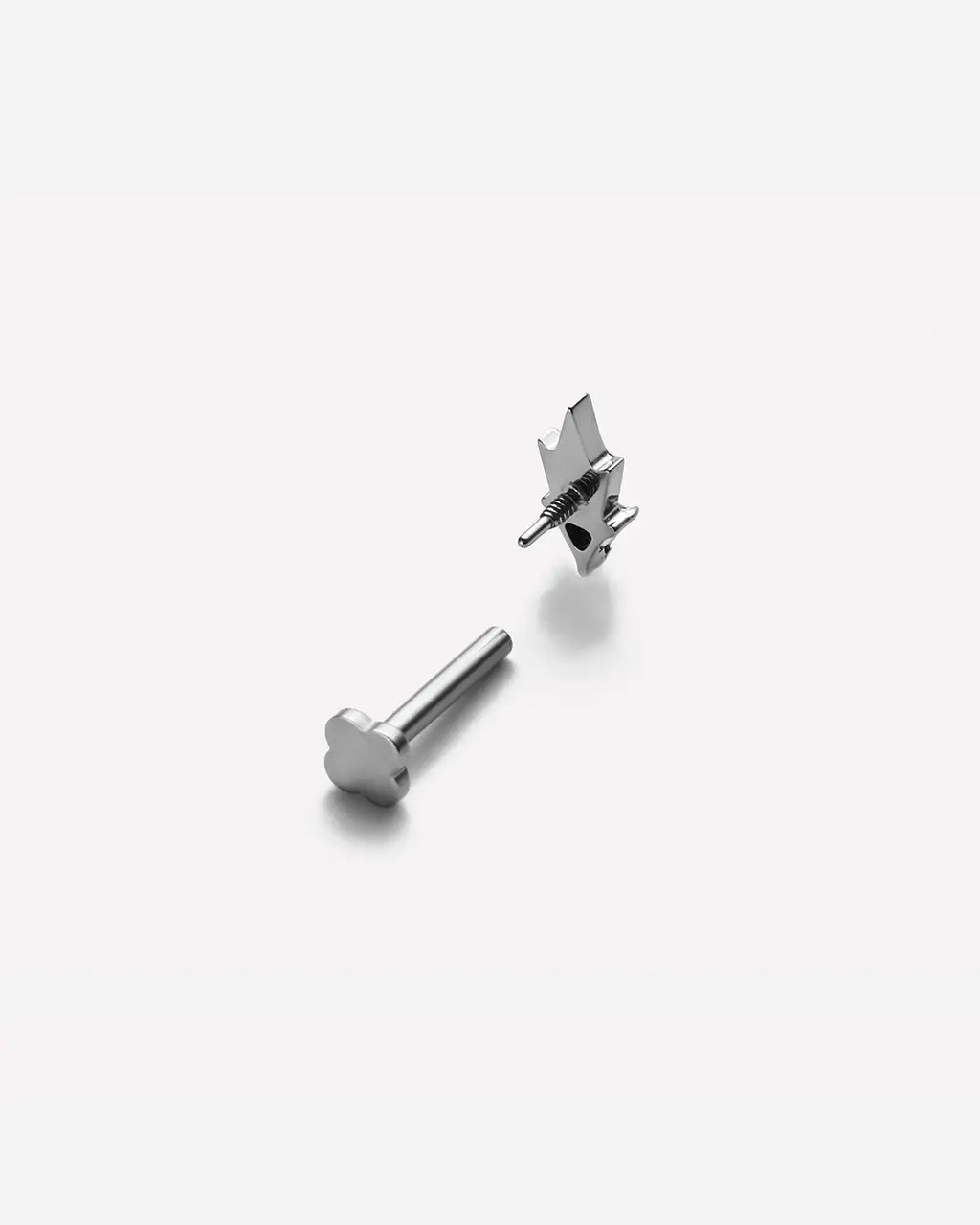 Pfeilblatt-Blüten-Flachrückenstecker
