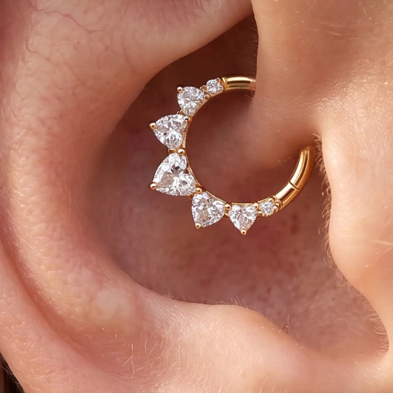 Clicker Amorette con arco graduato a cuore