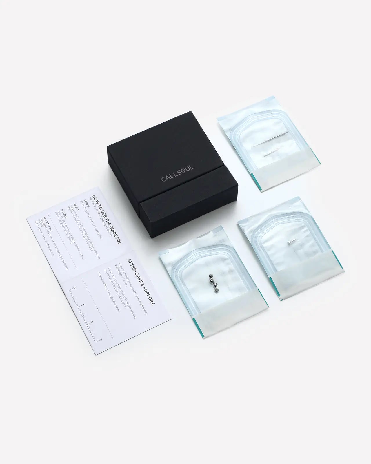 Screwhead Quartet Zircon Flatback Stud