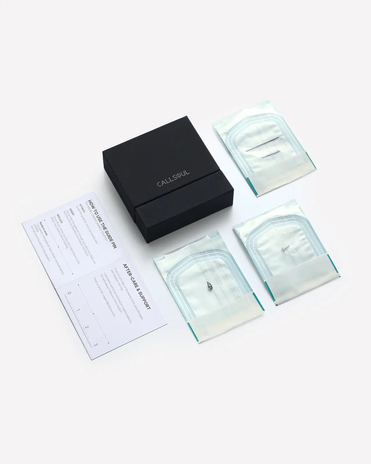 Fluid Flame Pear Flatback Stud