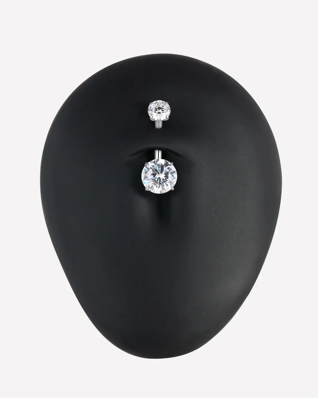 Twin Radiance Belly Button Ring