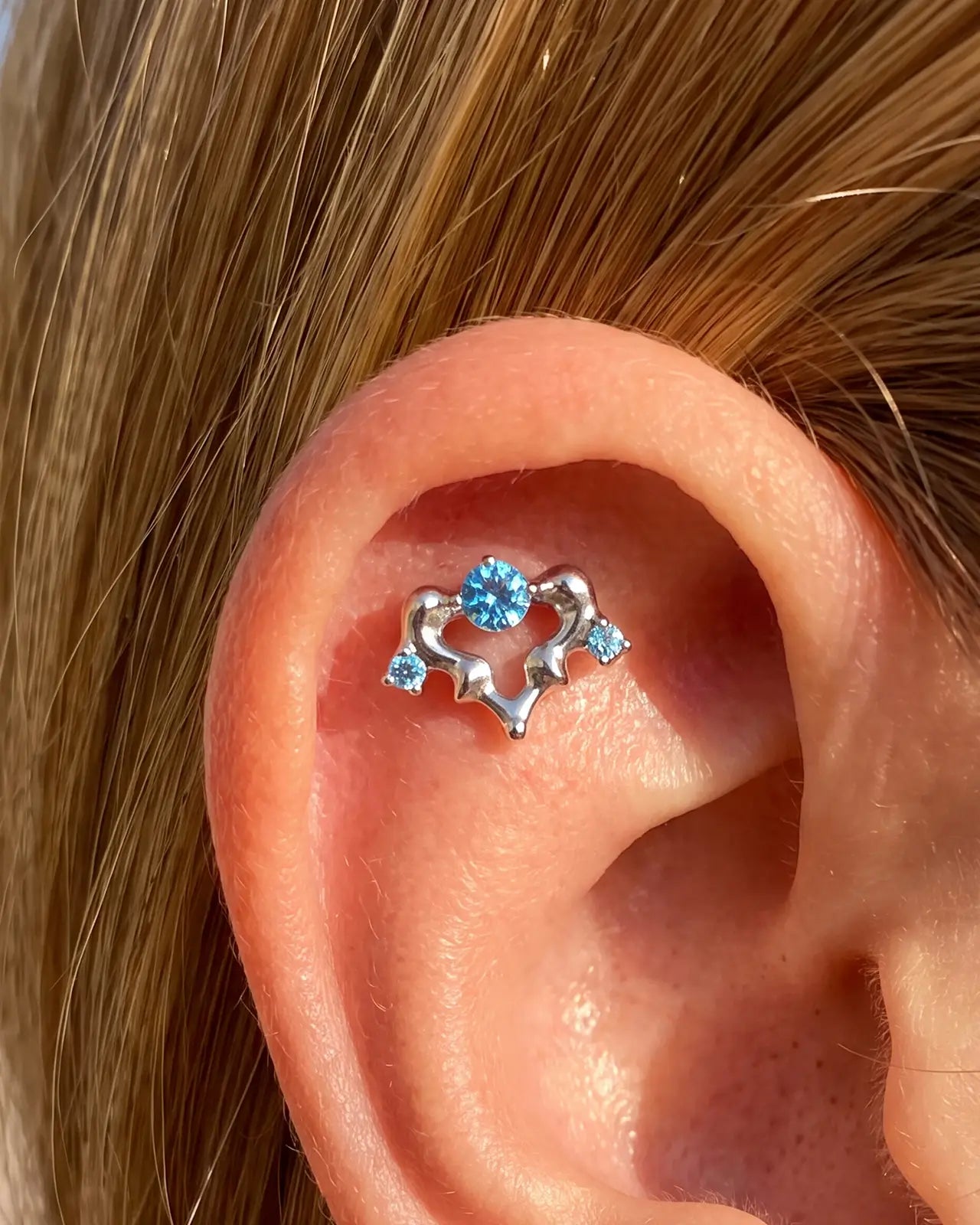 Arabesque Bloom Flatback Stud