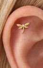 Enchanted Dragonfly Flatback Stud