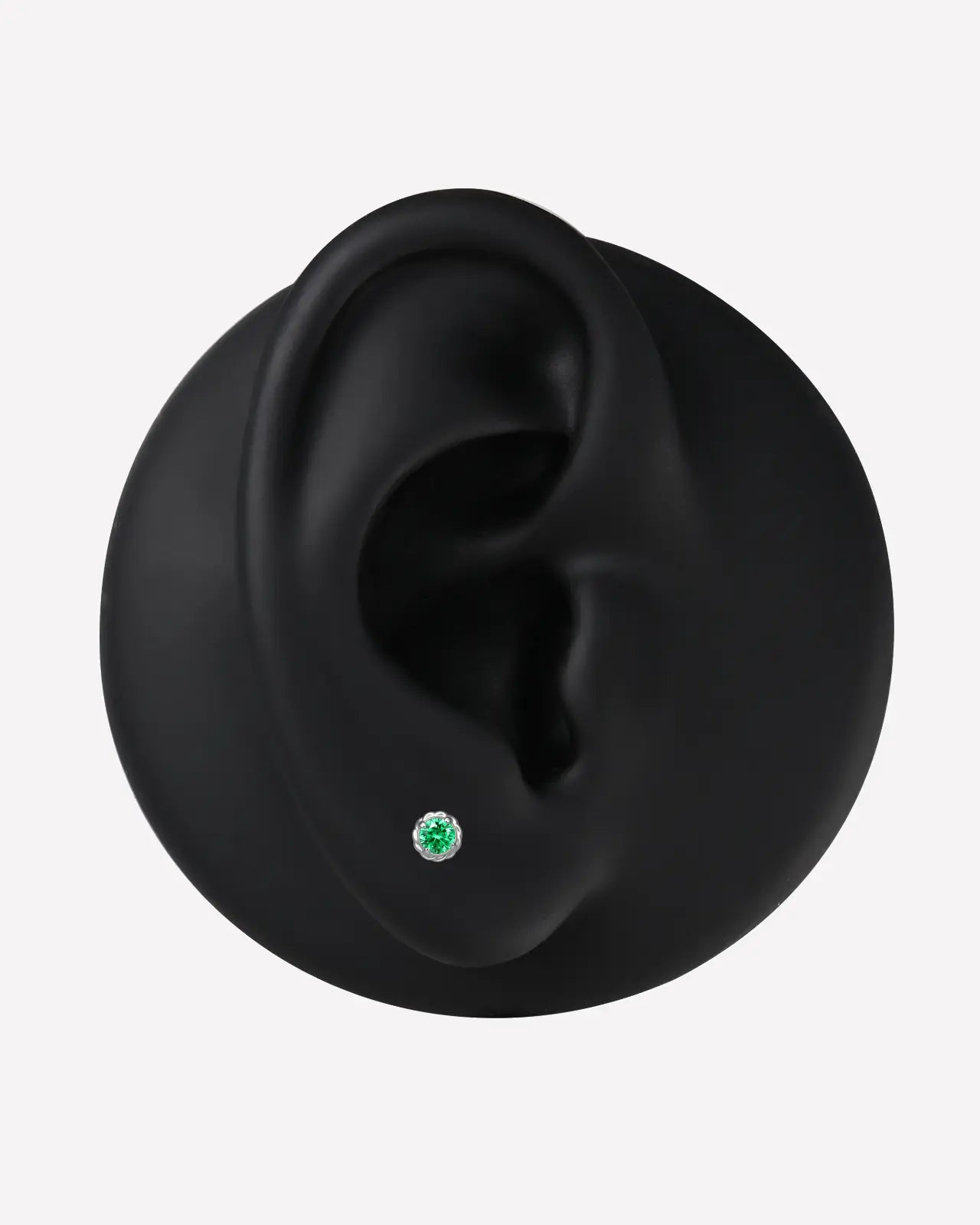 Braided Halo Flatback Stud