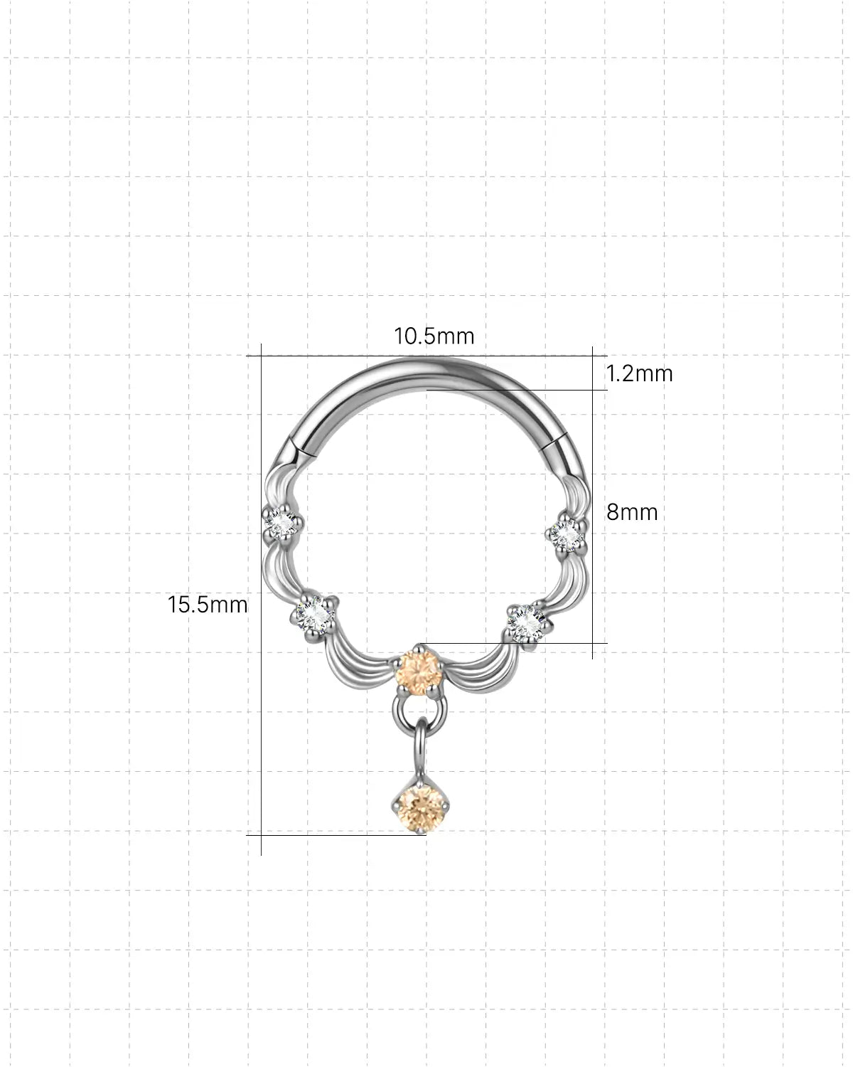 Jeweled Ribbon Clicker