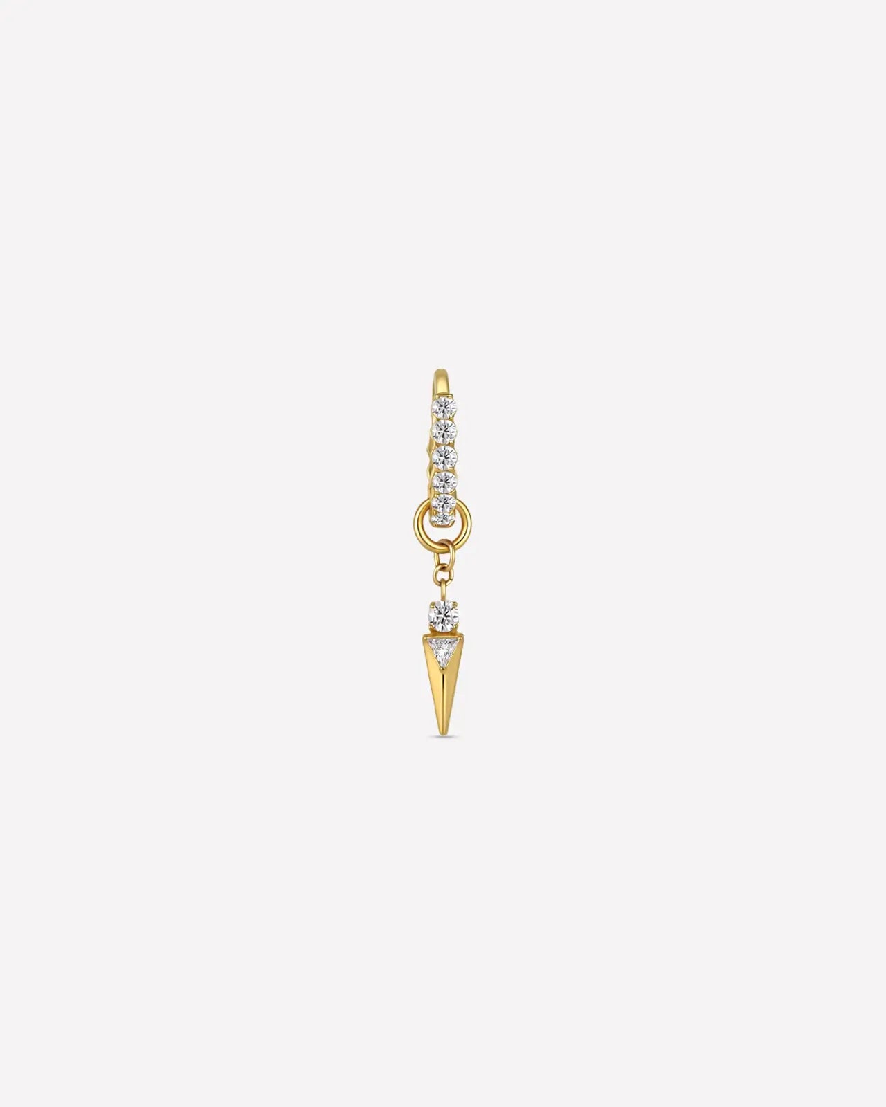 Prism Spike Hoop Charm