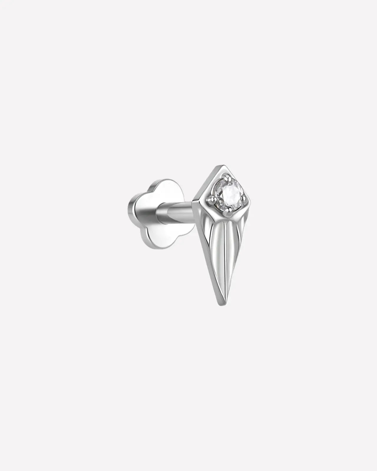 Icicle Prism Flatback Stud