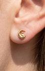 Flatback-Stecker „Mondbeleuchtete Katzensichel“