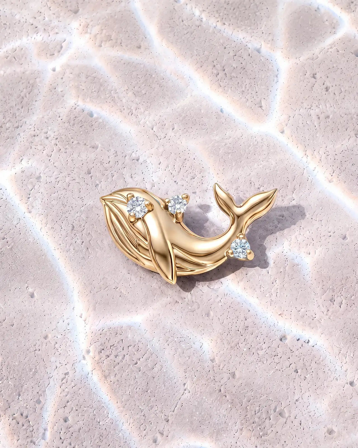 Whale Song Flatback Stud