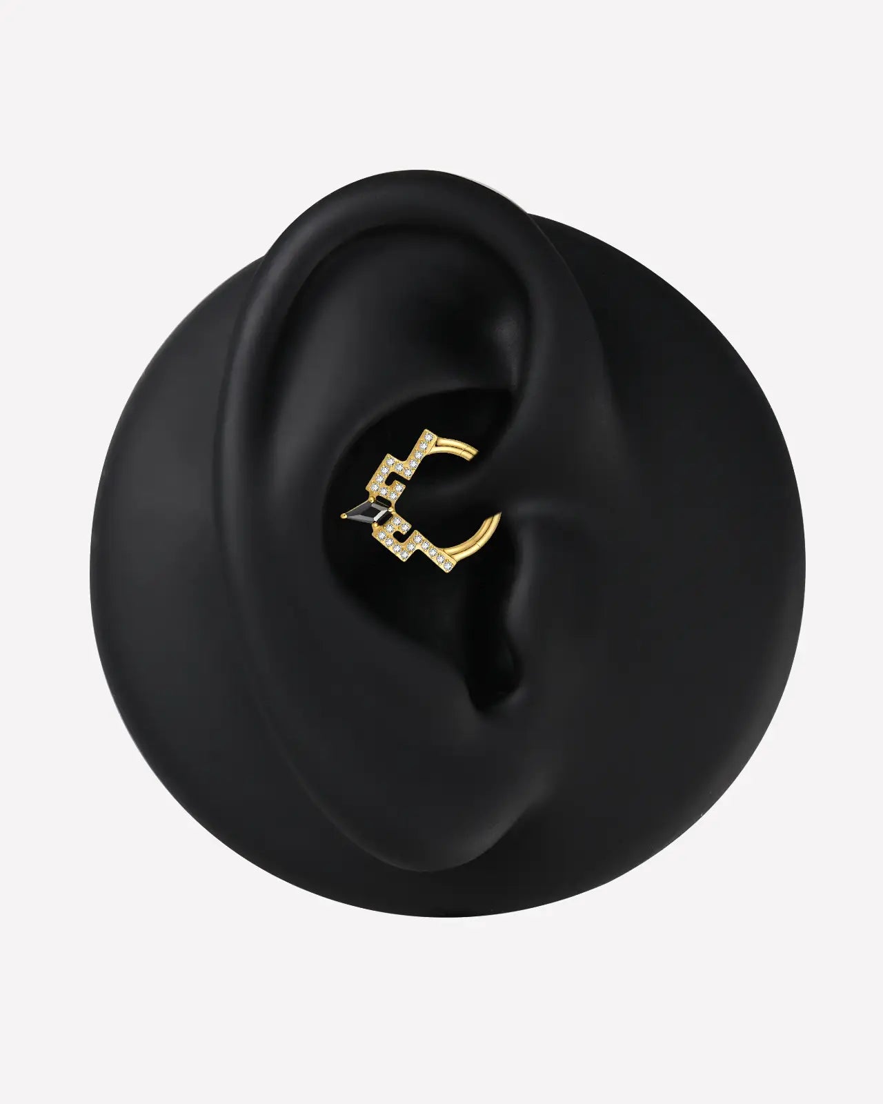 Kite Gem Tiara Clicker Ring