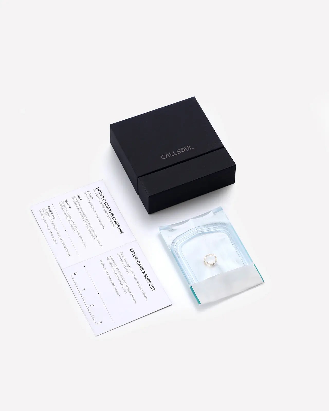 Engraved Leaf Wrap Clicker