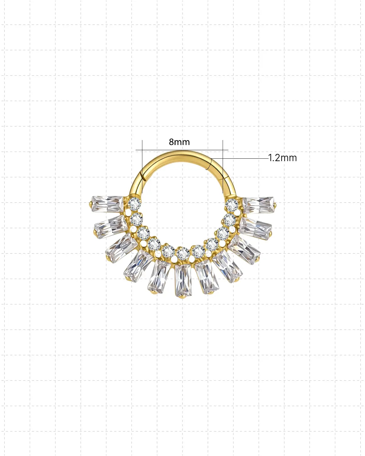 Baguette Sunburst Clicker