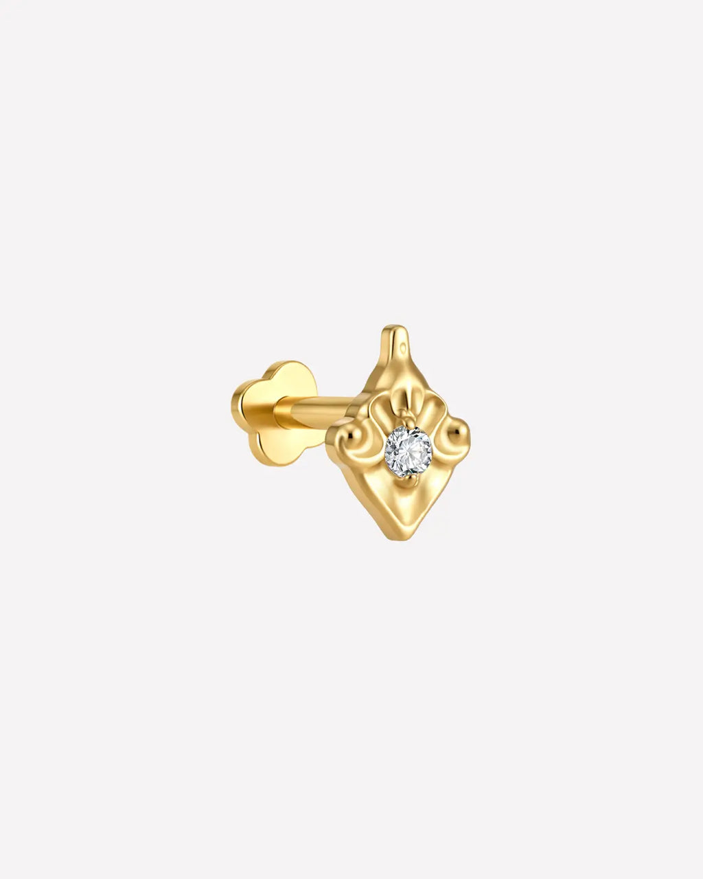 Aegis Crest Flatback Stud
