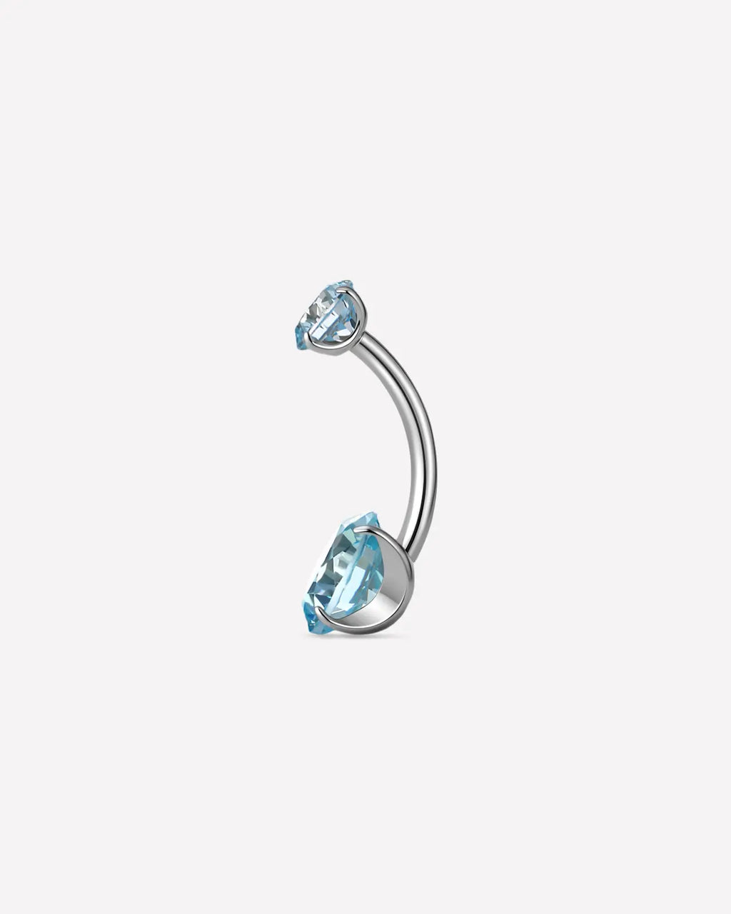 Twin Radiance Belly Button Ring