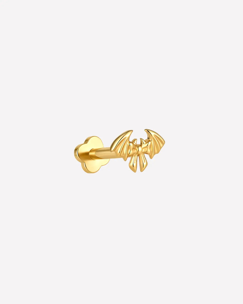 Batwing Silhouette Flatback Stud