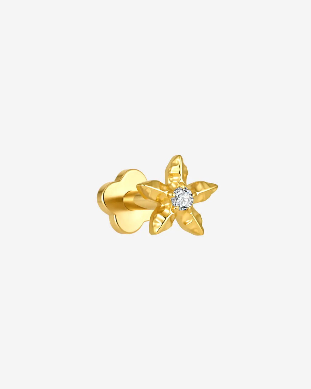 Starflower Flatback Stud