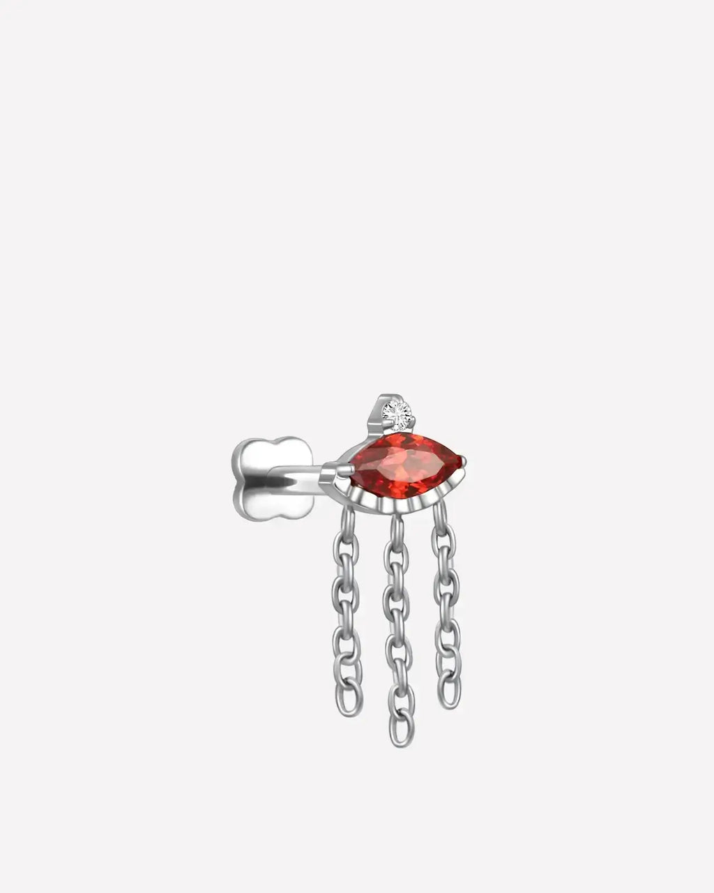 Ohrstecker Marquise Eye Cascade Flatback