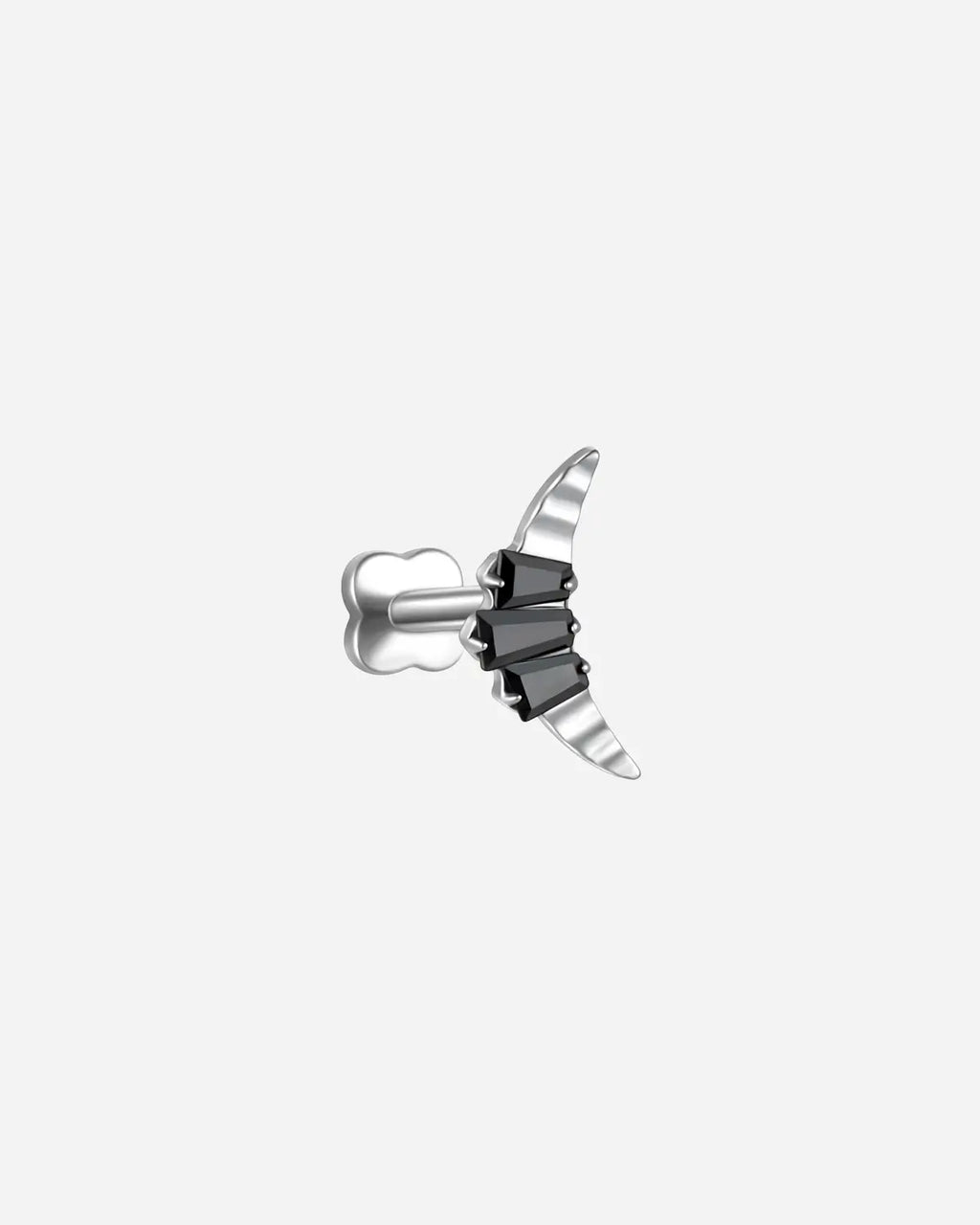 Doppelte Horn-Halbmond-Flachrückenstecker