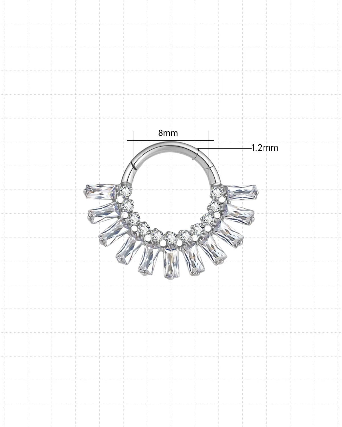 Baguette Sunburst Clicker