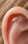 Petite Blossom Flatback Stud