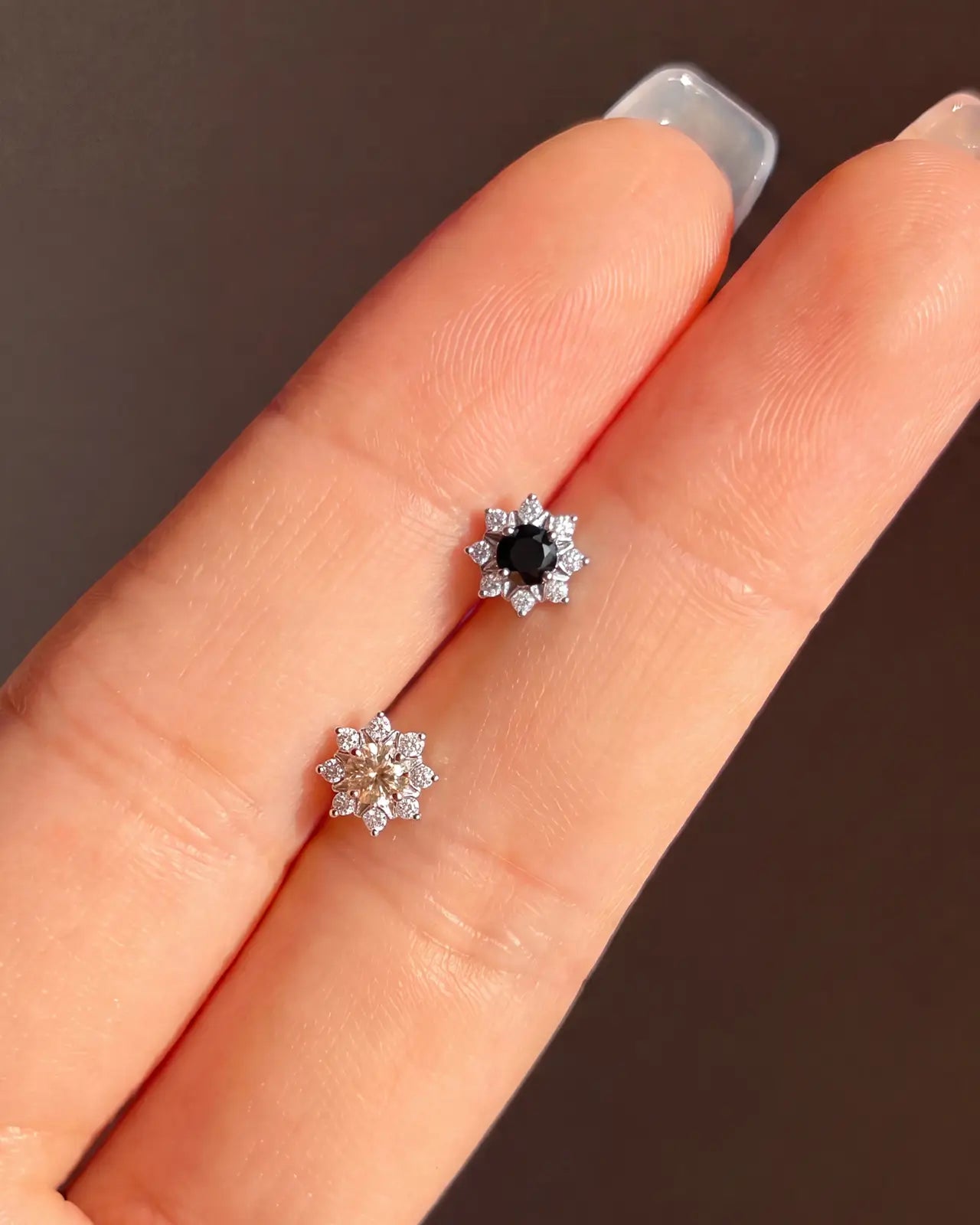 Radiant Sunburst Flatback Stud
