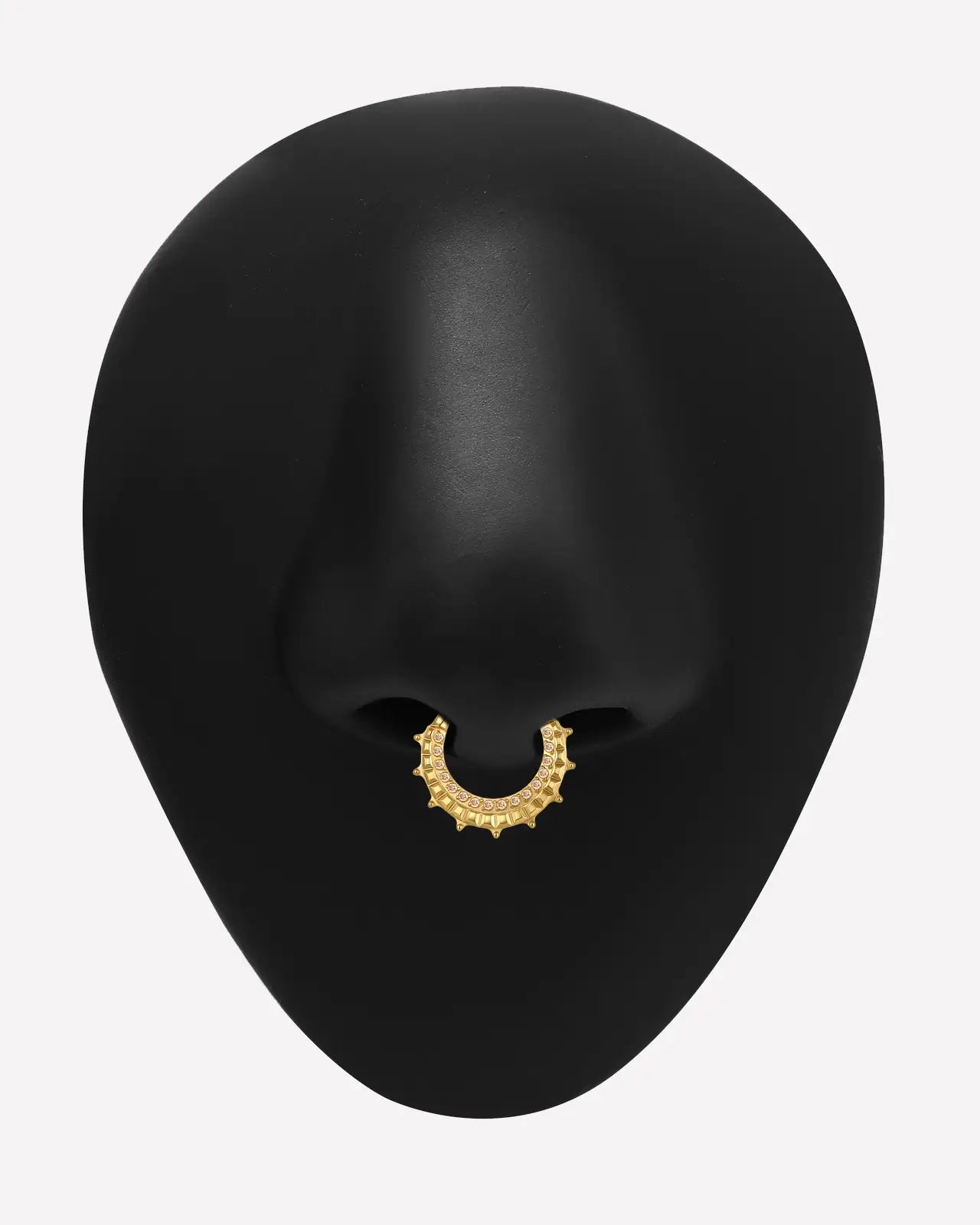Milgrain Pavé Halo Clicker