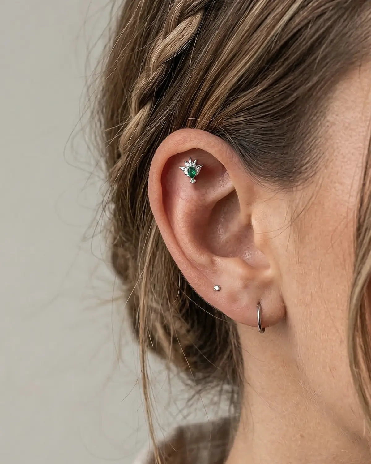 Verzauberter Eulen-Flachrücken-Stecker