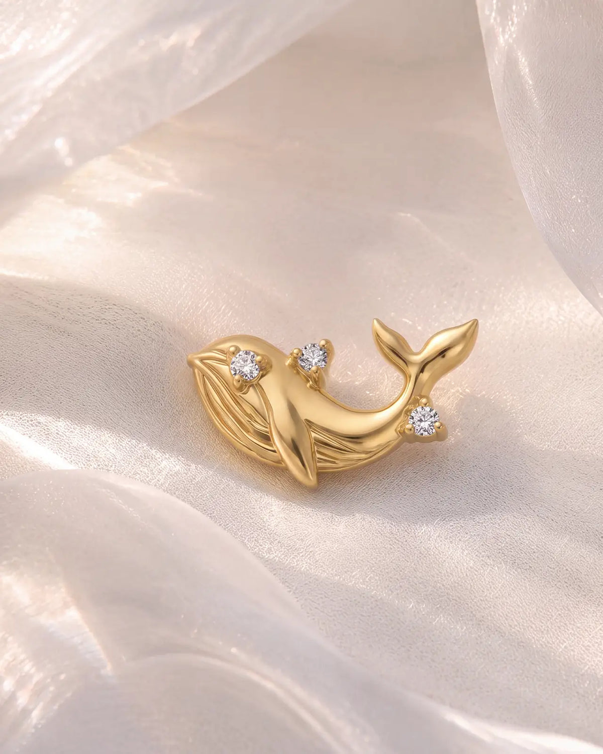 Whale Song Flatback Stud