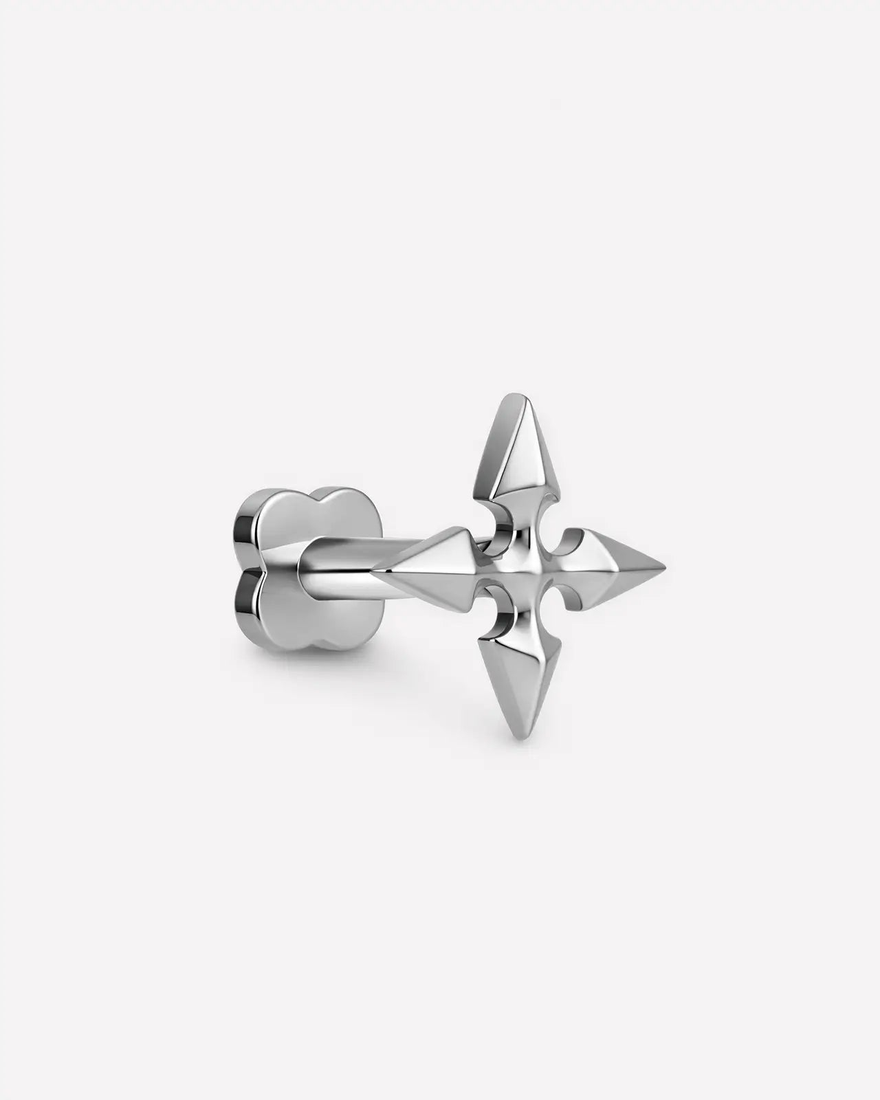 Gothic Cross Flatback Stud
