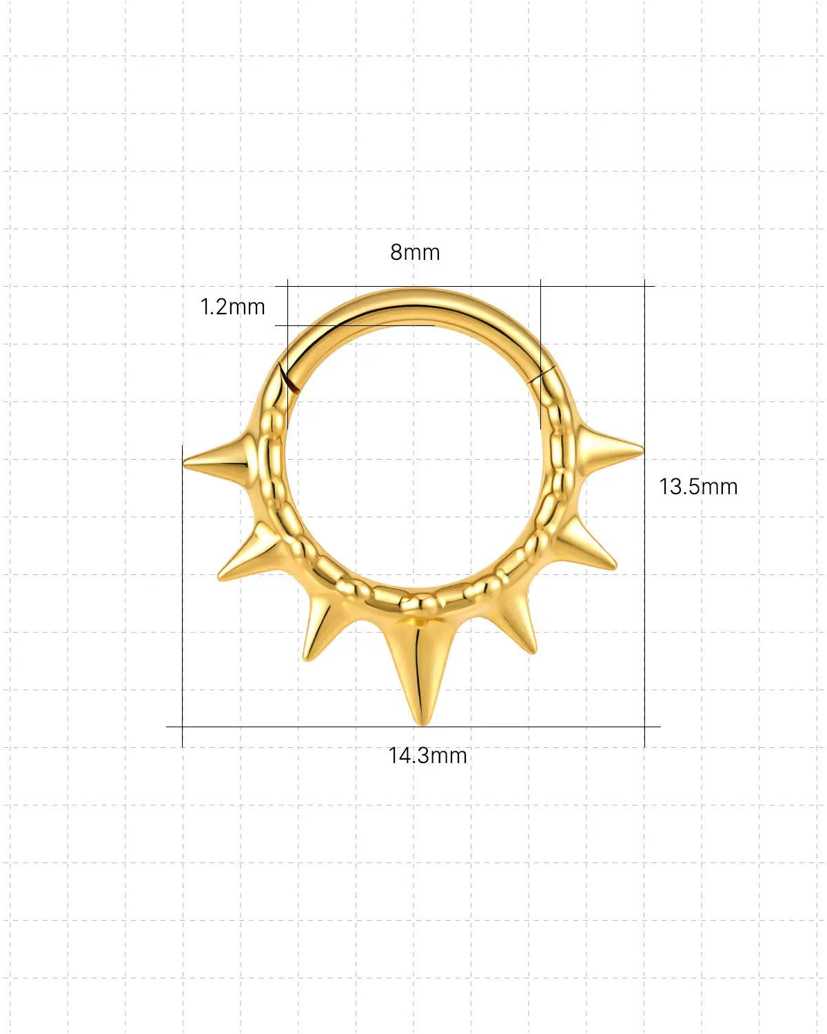 Sunburst Spike Clicker