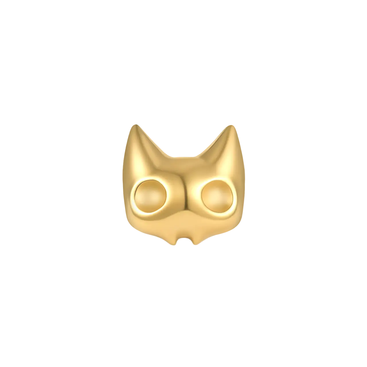 Midnight Cat Flatback Stud