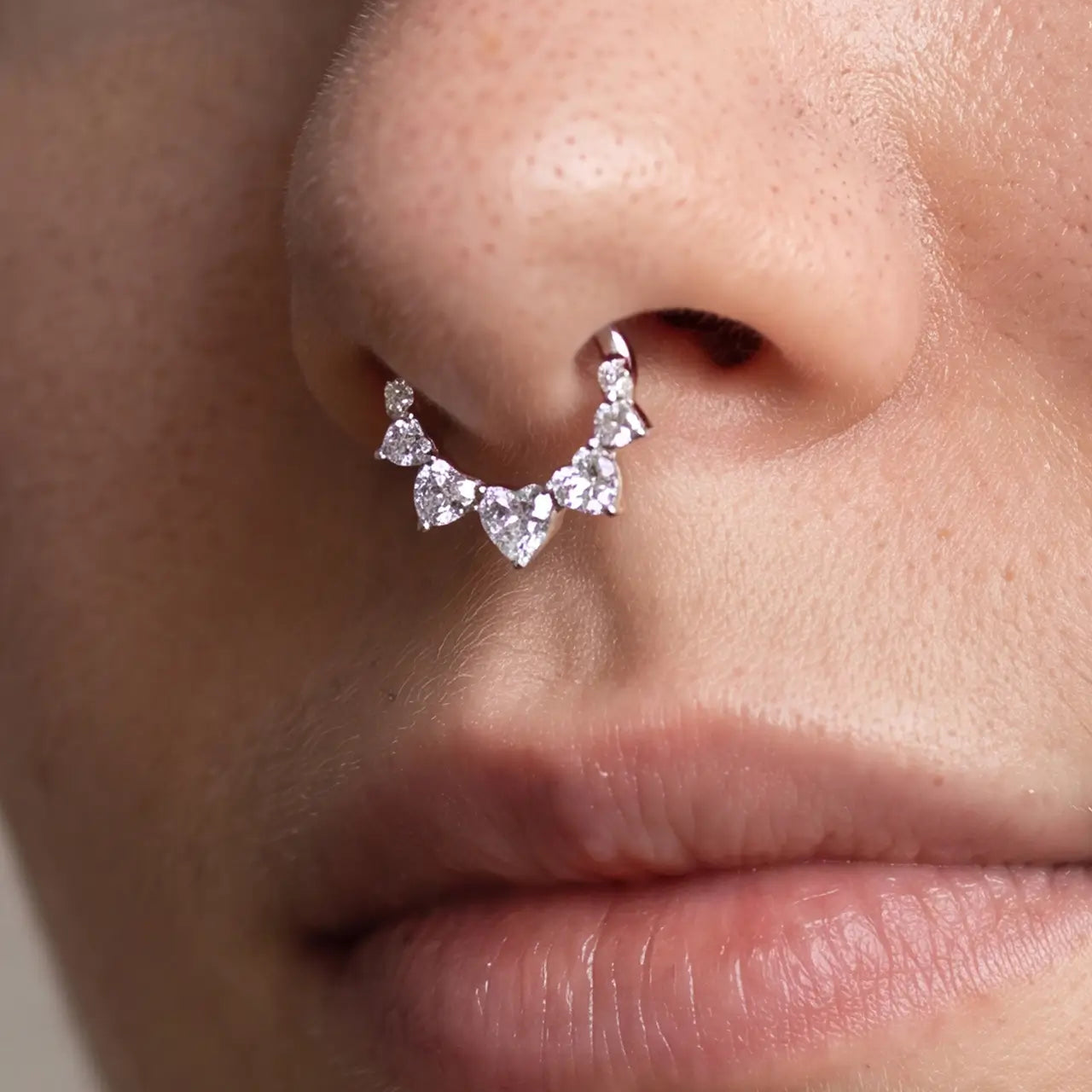 Clicker Amorette con arco graduato a cuore