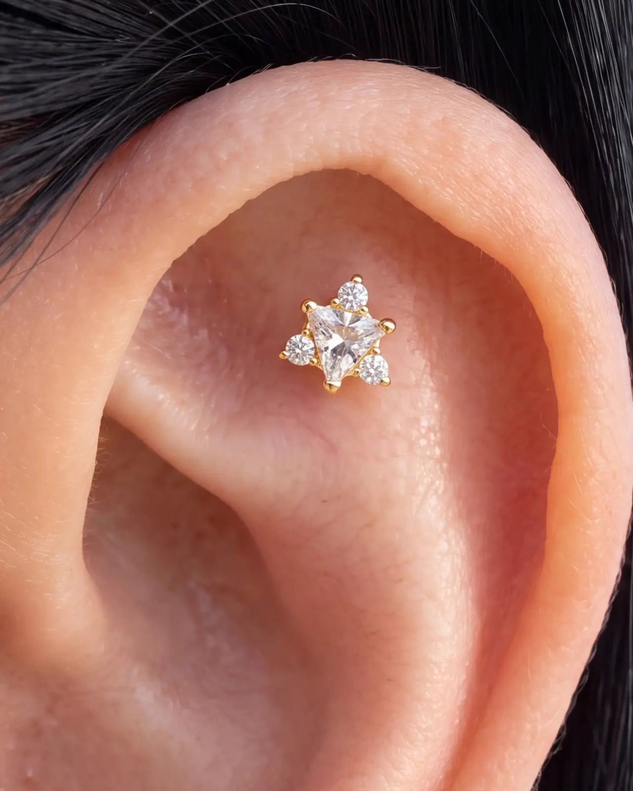 Perno flatback Vespera Trillion Starburst