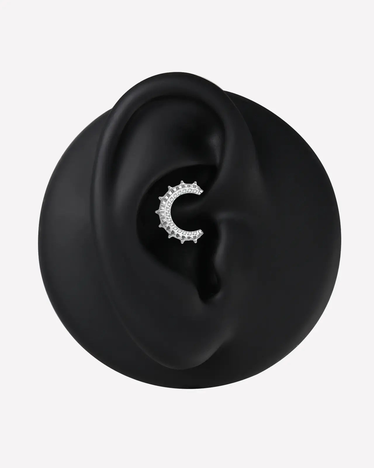 Milgrain Pavé Halo Clicker