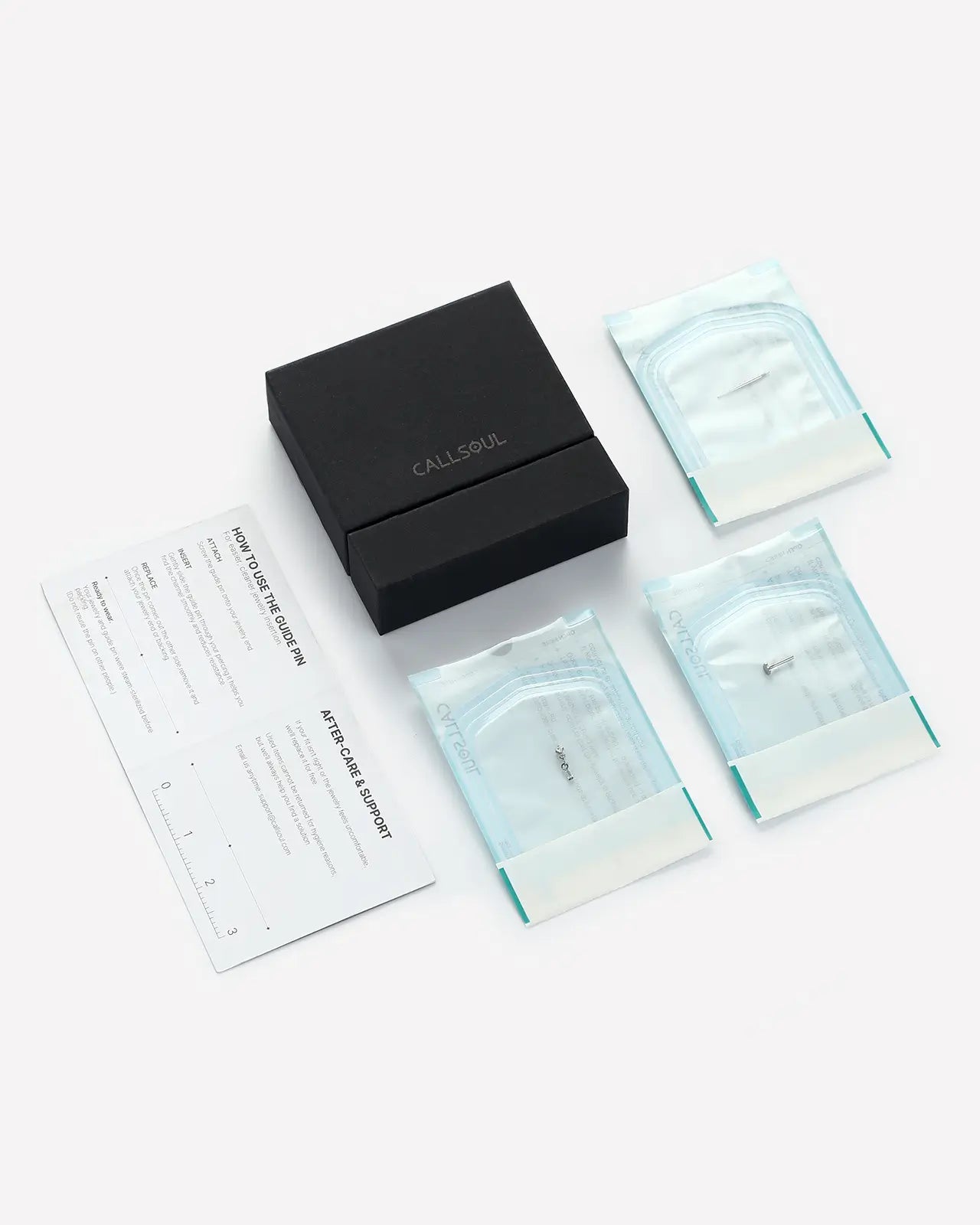 Geometric Duo Drop Flatback Stud