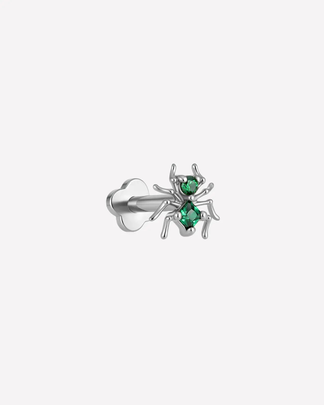 Jeweled Spider Flatback Stud