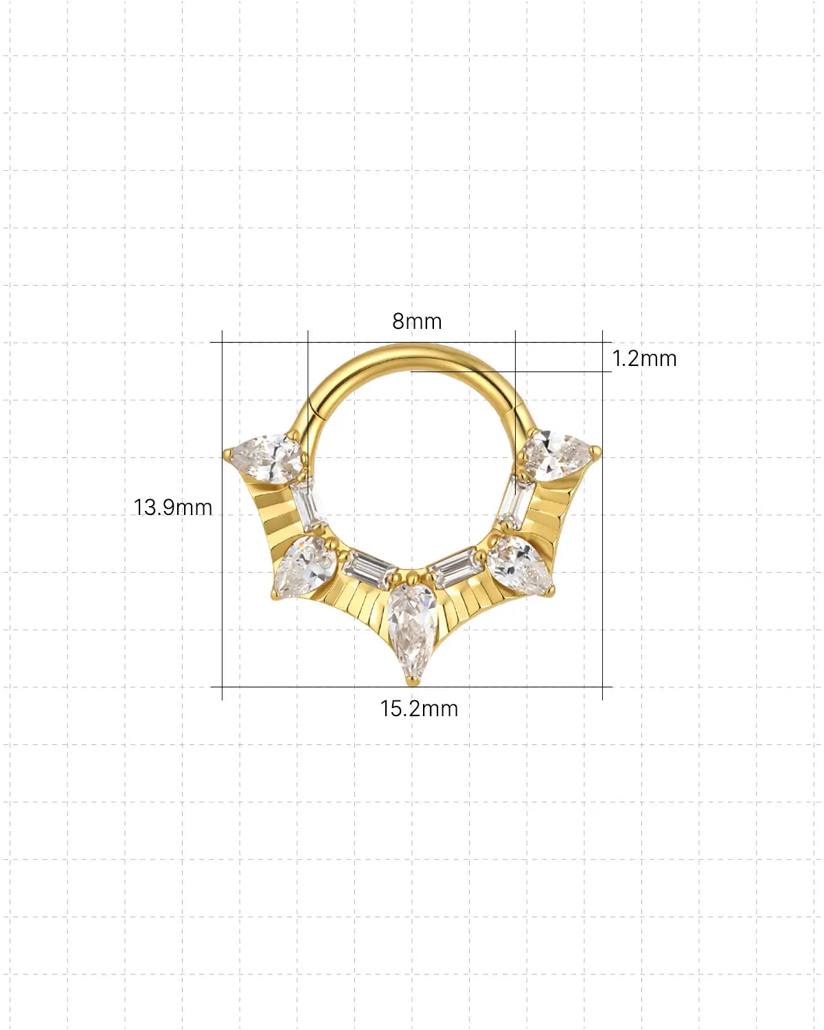 Pear Tiara Clicker