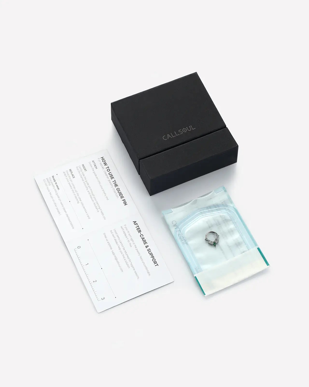 Kite Gem Tiara Clicker Ring