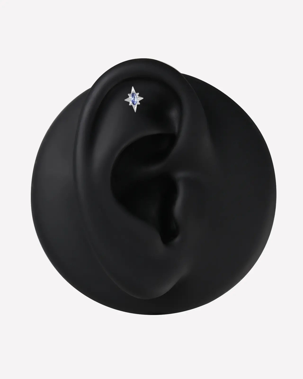 Marquise Sunburst Flatback Stud