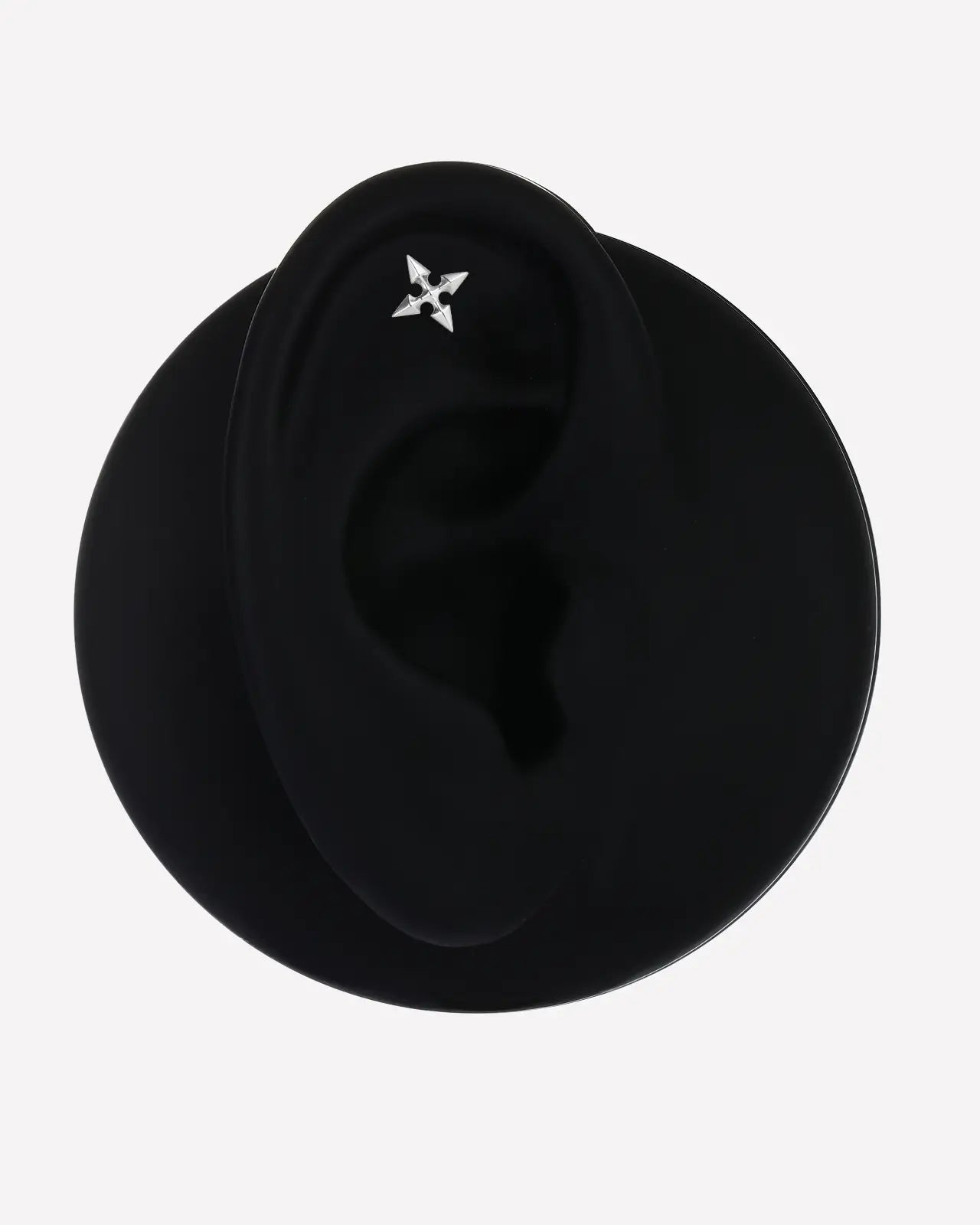 Gothic Cross Flatback Stud