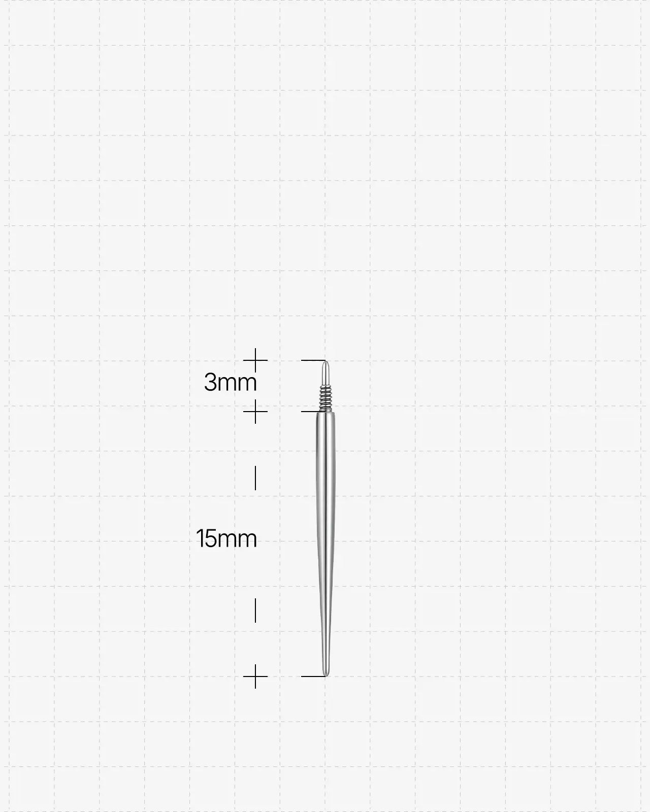 Piercing Jewelry Insertion Taper
