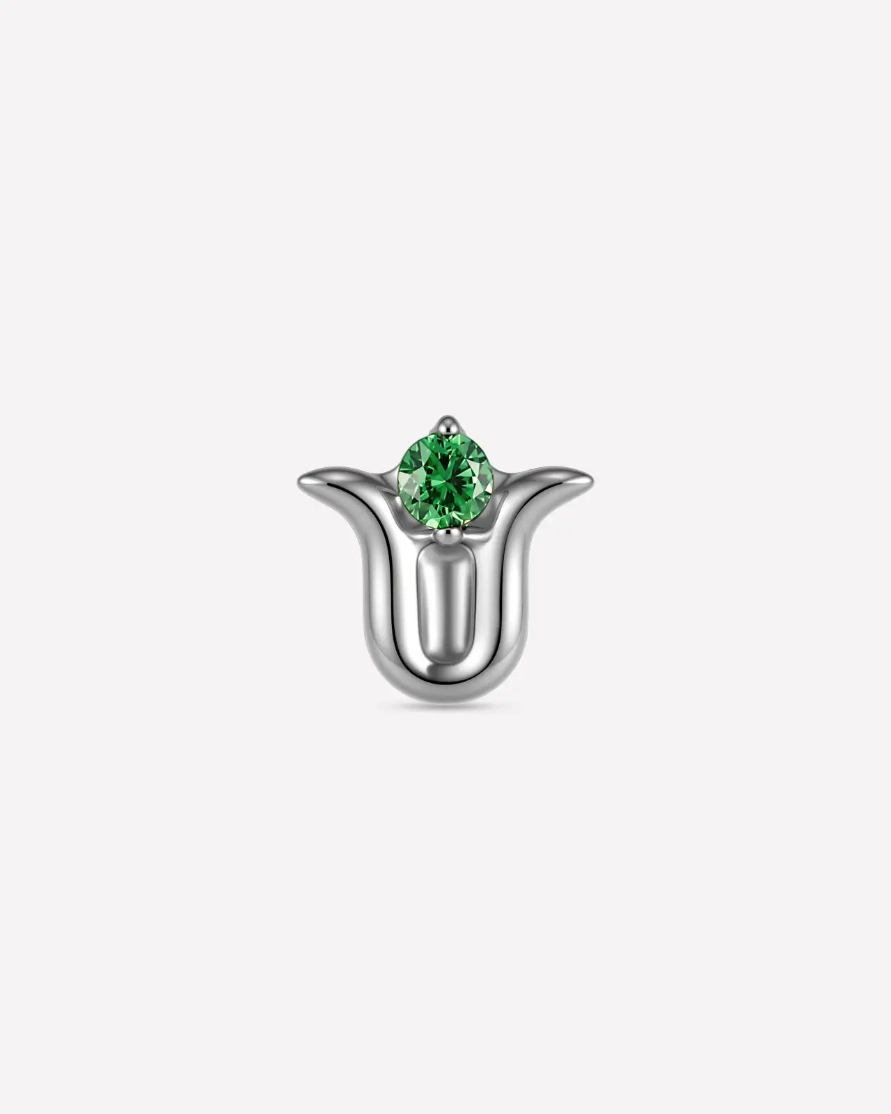 Lotus Bloom Flatback Stud