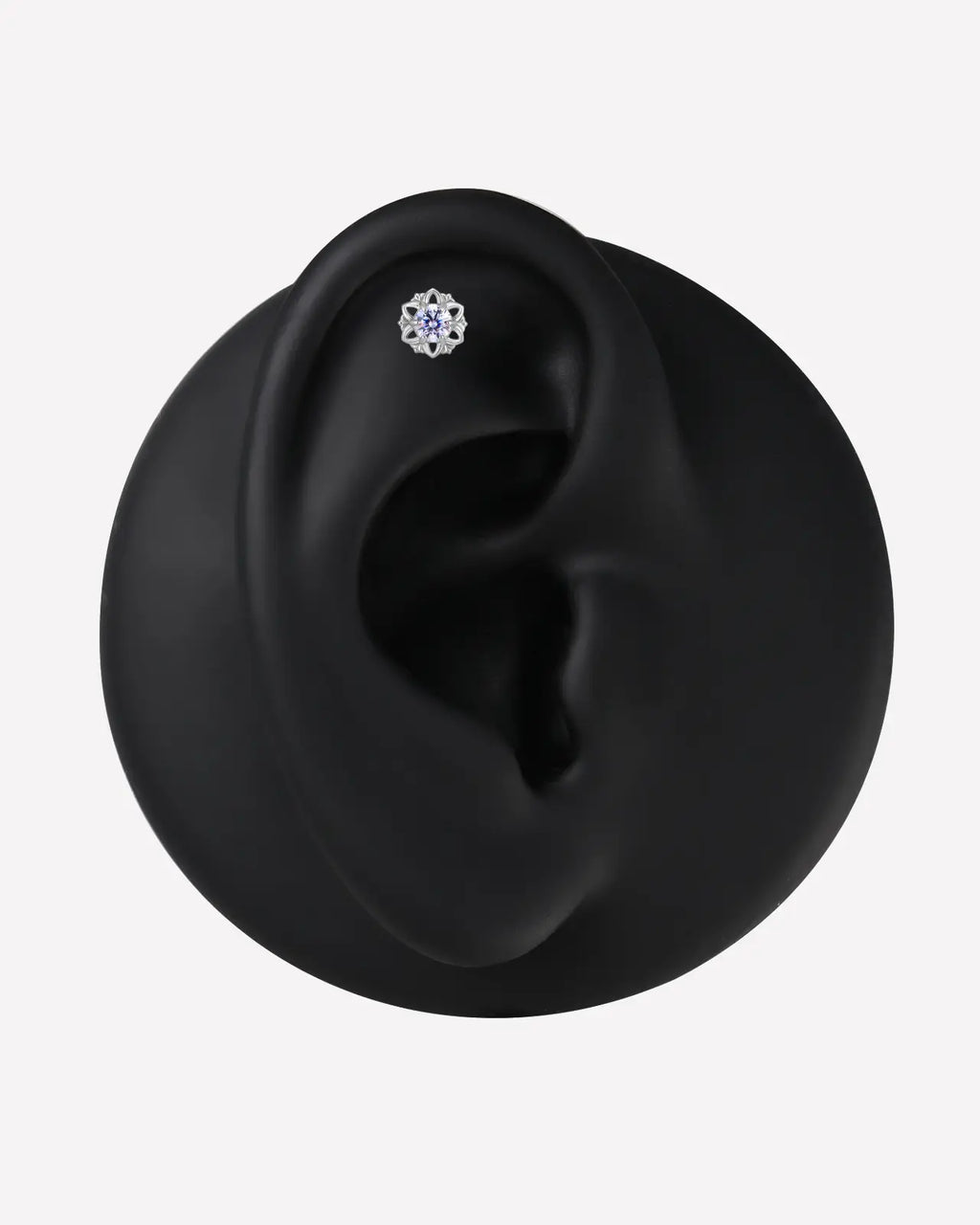 Radiant Blossom Flatback Stud