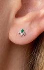 Trillium Gem Flatback Stud