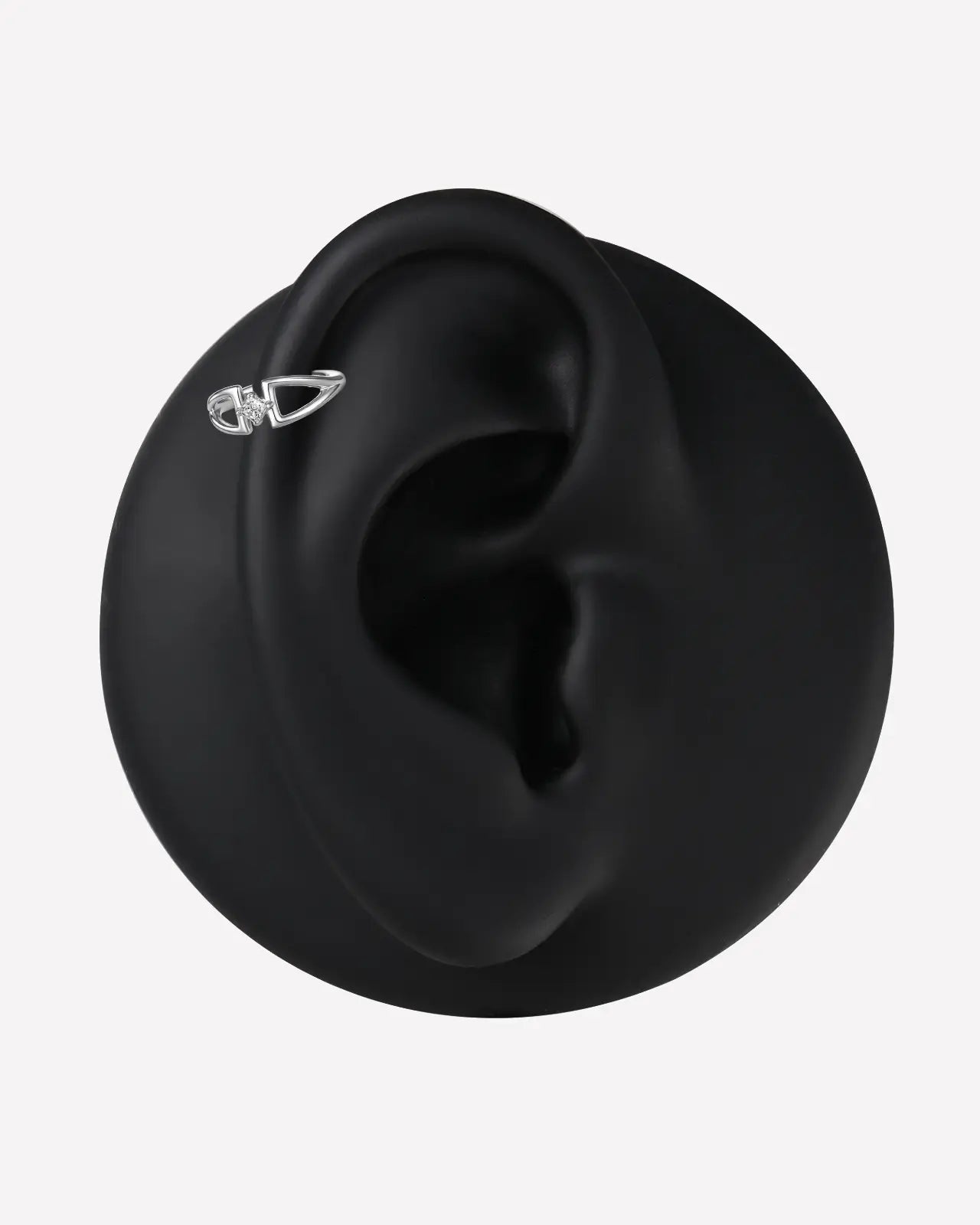 Twin Arc Rhombus Zirconia Clicker