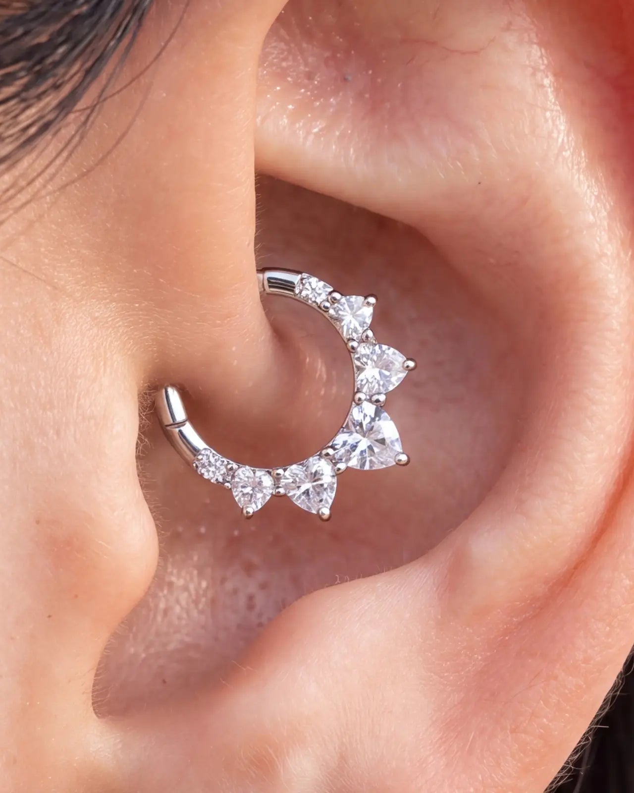 Clicker Amorette con arco graduato a cuore
