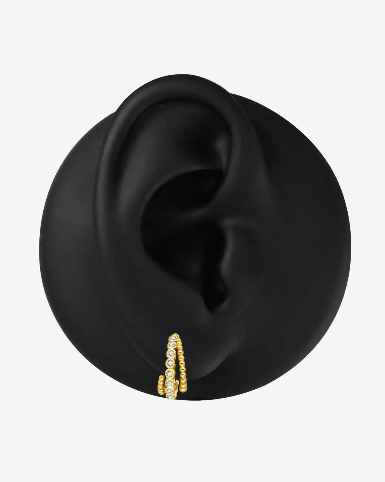 Beaded Pavé Spiral Clicker